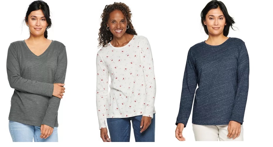 Long Sleeves Sweaters Exclusive from Kohls